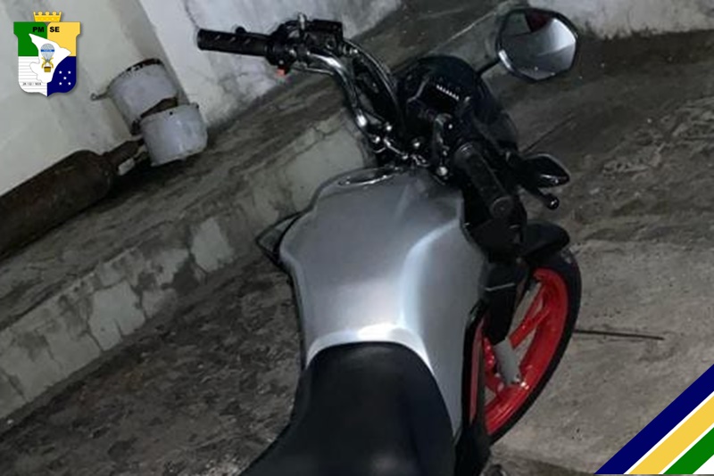 Polícia Militar recupera motocicleta na Zona Sul de Aracaju