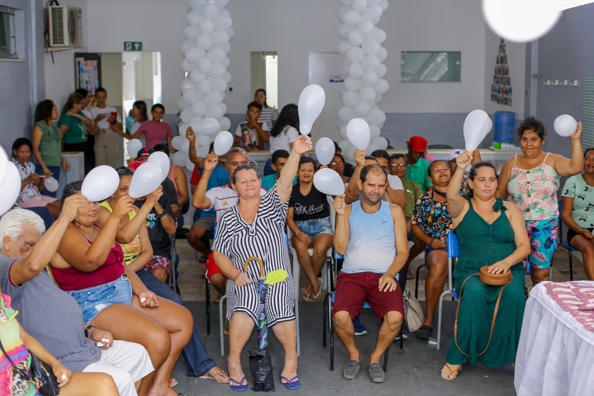 Prefeitura de Lagarto em parceria com a UFS celebra Janeiro Branco com usuários do CAPS Aconchego