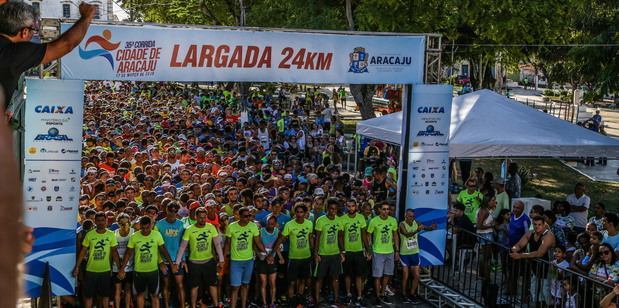 Segundo lote de inscrições para 39º Corrida Cidade de Aracaju será aberto nesta terça, 9