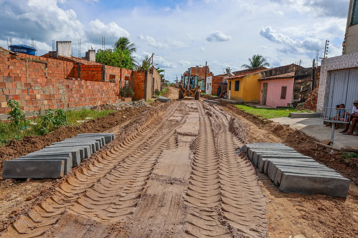 Avanço e Progresso: Prefeitura de Lagarto anuncia calçamento no Bairro Jardim Campo Novo