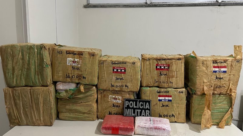 Cerca de 110kg da droga “skank” são apreendidos em Aracaju