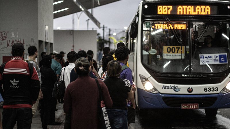 Número de usuários do transporte coletivo na Grande Aracaju cai 30%