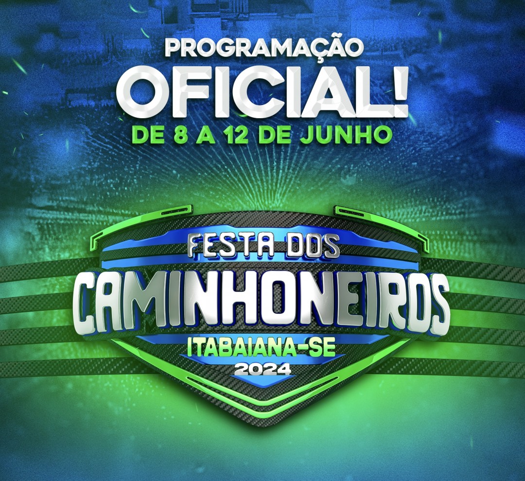 Divulgada a programação da 57ª Feira do Caminhão e Festa dos Caminhoneiros. Confira: