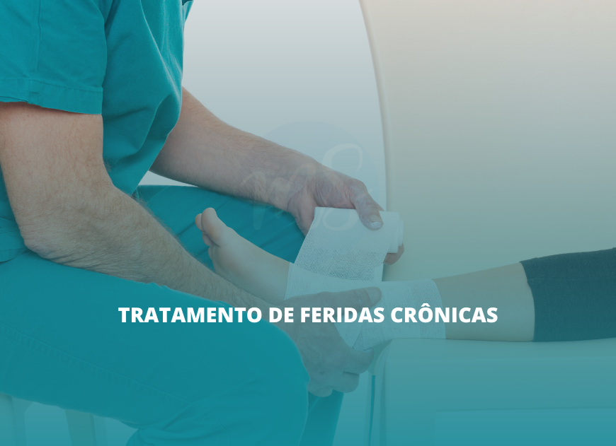 Estomaterapia atua na cicatrização de feridas crônicas