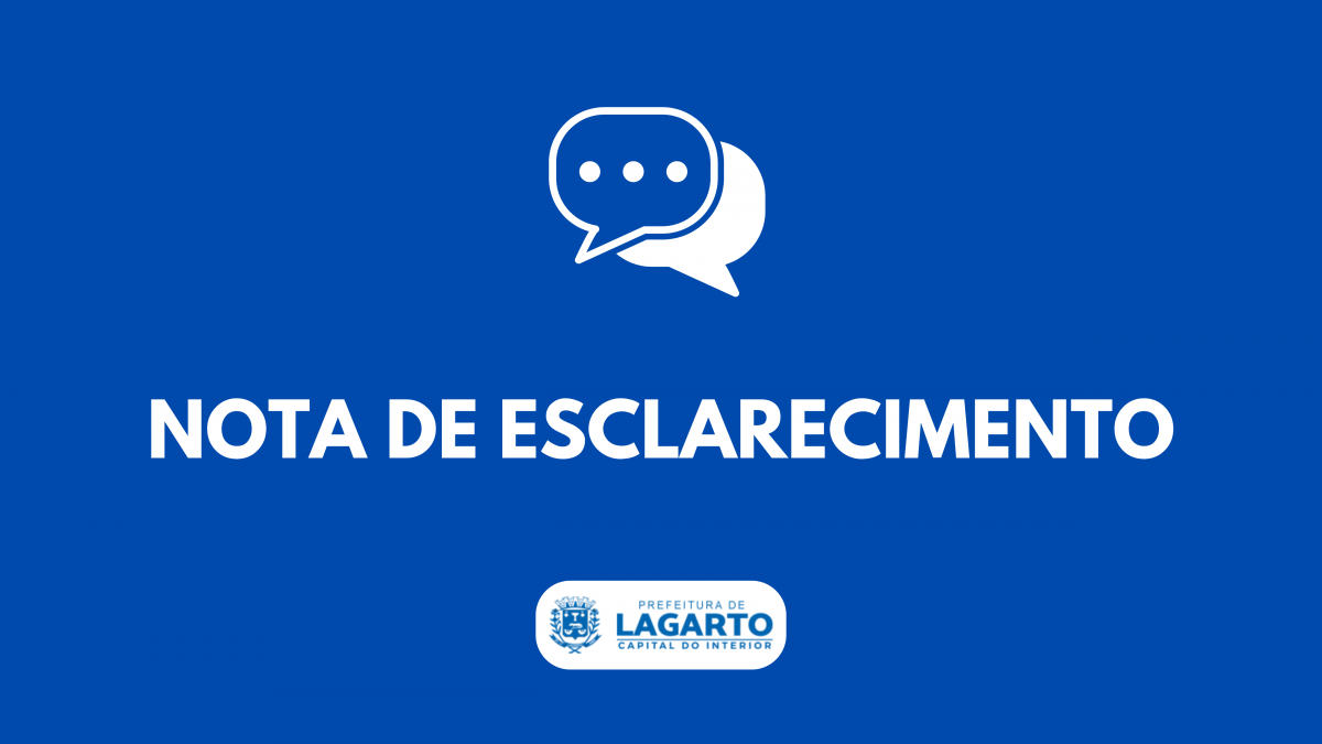 Nota de Esclarecimento: Processo Seletivo Simplificado segue sendo conduzido de forma transparente