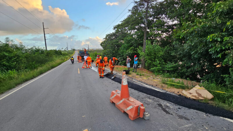 Prefeitura de Lagarto age rapidamente para solucionar problemas na Estrada da Barragem