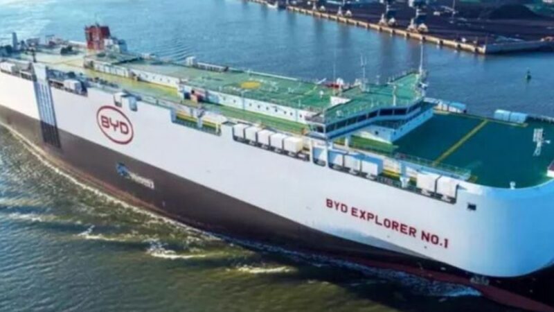 Efeito BYD: por que cerca de 30% de todos os grandes navios em construção no mundo já foram comprados pelos chineses