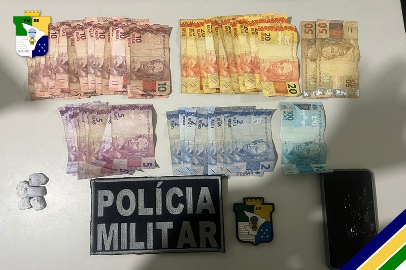 PM prende homem por suspeita de tráfico de drogas em Tobias Barreto