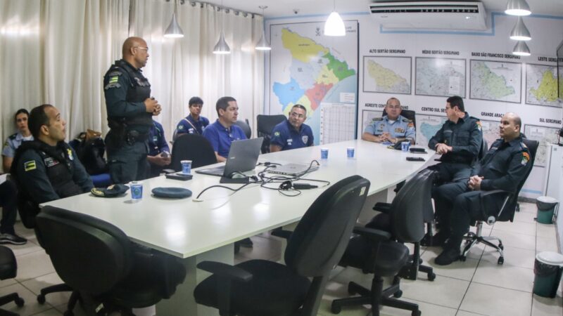 Planejamento da segurança para os festejos juninos de Lagarto é estabelecido em reunião no Quartel do Comando Geral da PMSE