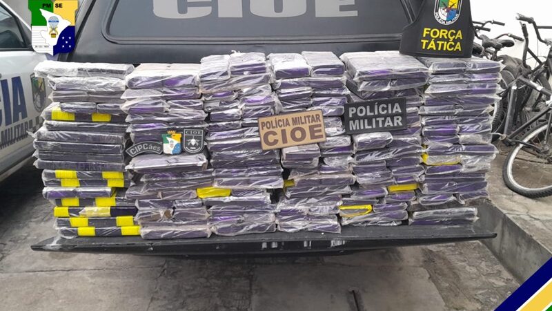 Polícia Militar apreende mais de 130 quilos de maconha na Zona Sul da capital