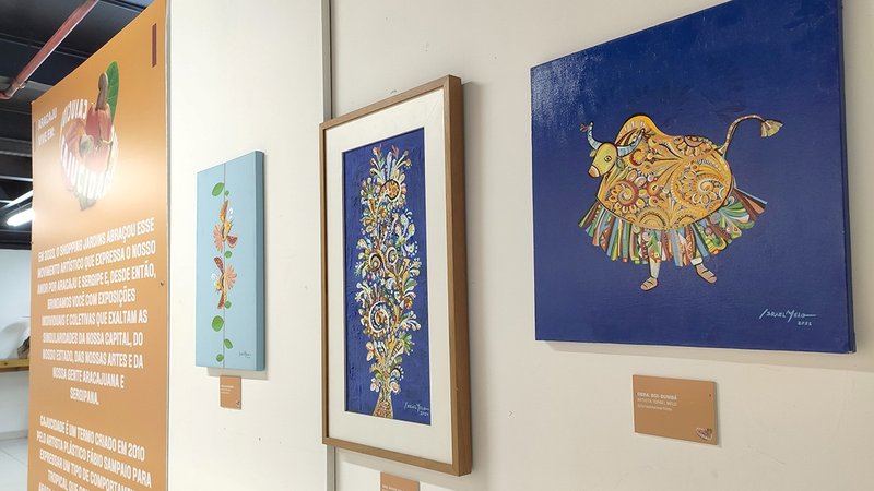‘Cajucidade’: Exposição reúne obras de seis artistas sergipanos