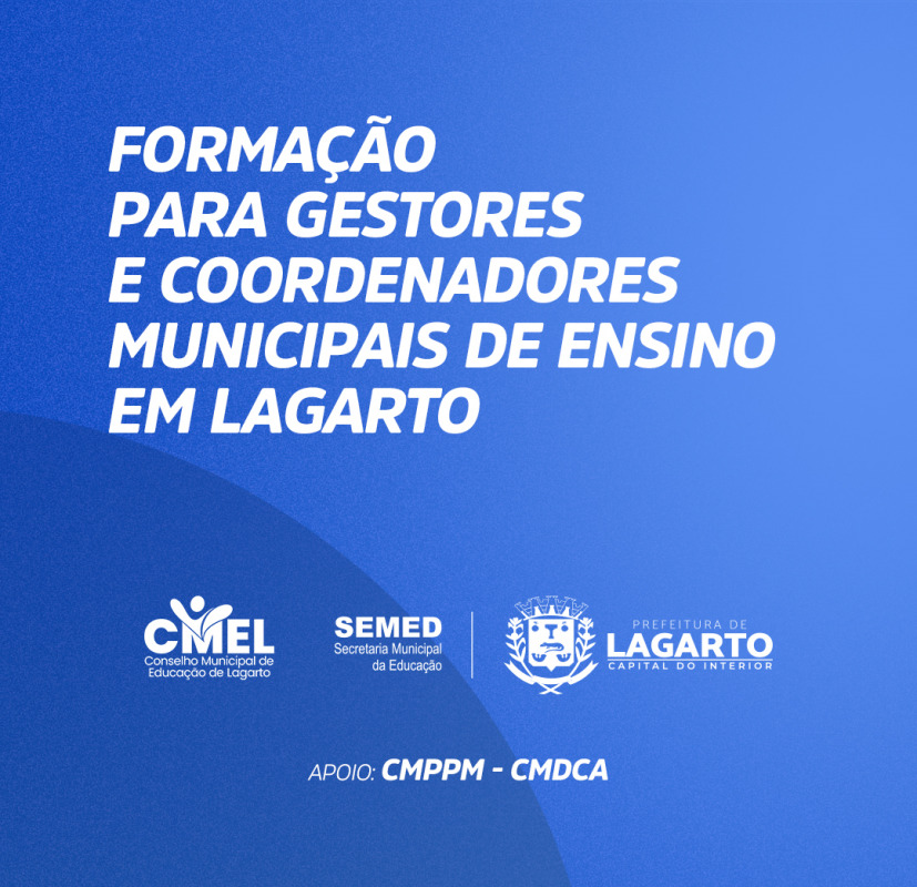 Ciclo formativo para equipes diretivas: educação transformadora em Lagarto