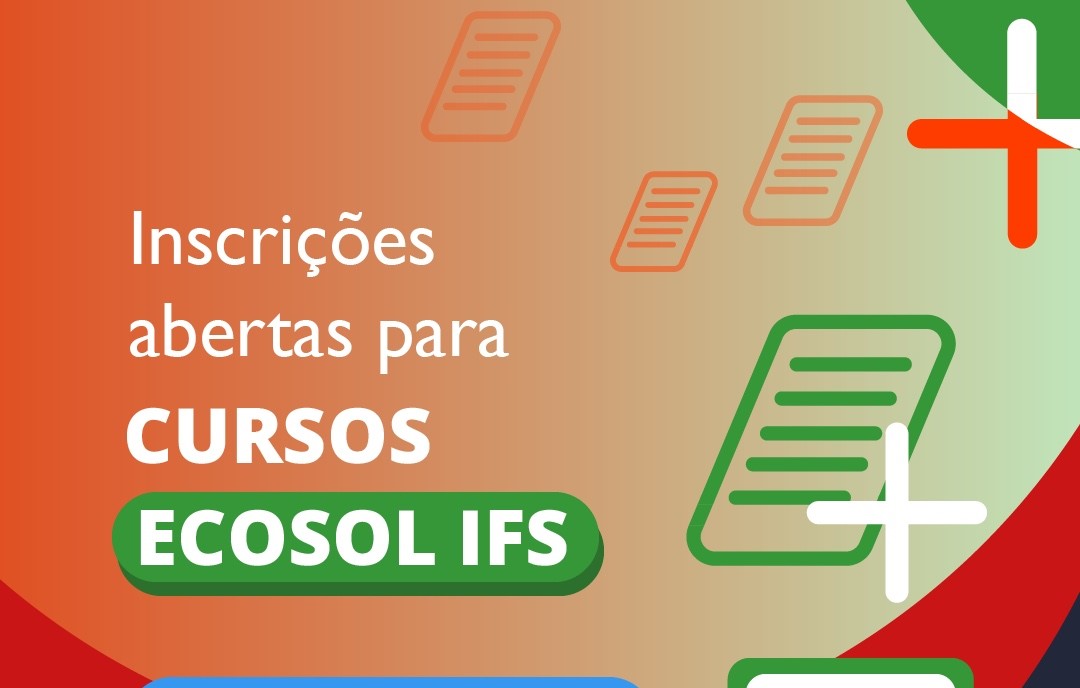 IFS oferta 160 vagas em cursos de qualificação profissional na área de Economia Solidária