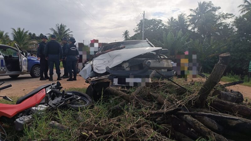 Casal morre após ser atingido por veículo em Moita Bonita