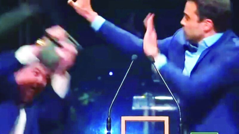 Datena agride Marçal com cadeirada durante o debate na TV Cultura, veja o vídeo