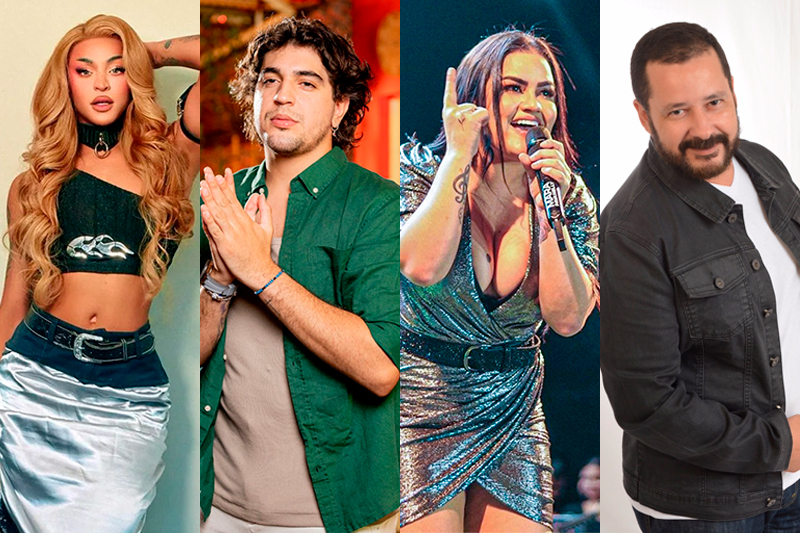 Pabllo Vittar lança regravações de hits de Calcinha Preta e Tropykália com Nattan, Mara Pavanelly e Carlinhos Gabriel