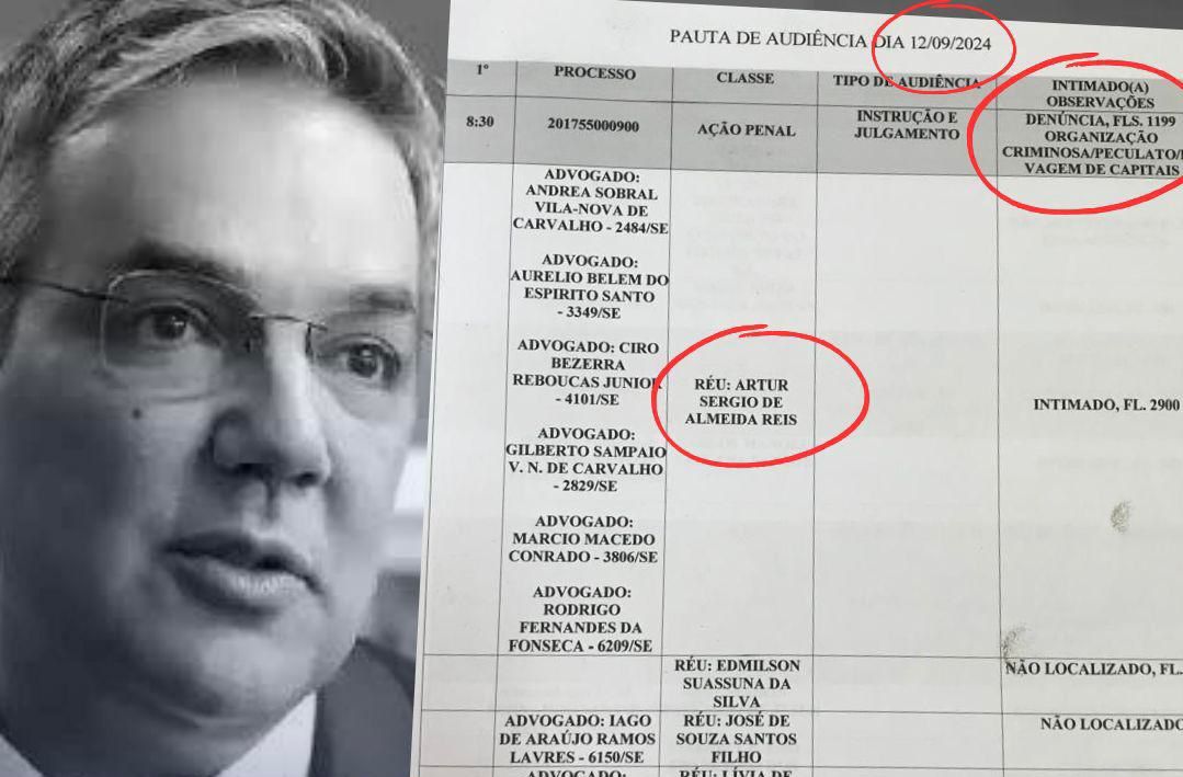 Sérgio Reis é intimado à Vara Criminal de Lagarto em processo de organização criminosa, peculato e lavagem de dinheiro