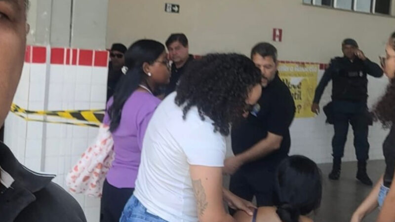 Ataque em seção eleitoral: homem agride ex-companheira e morre em confronto com a polícia em Aracaju