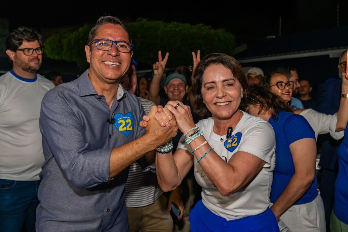 Emília Corrêa agradece votação e afirma estar confiante na vitória no segundo turno