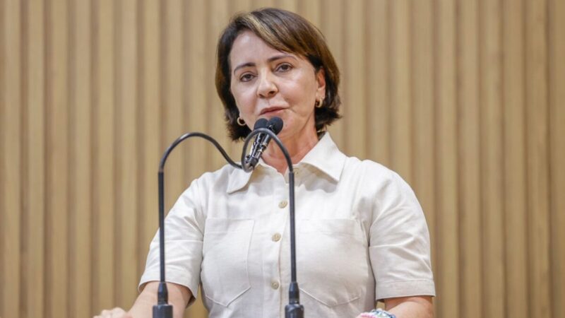 Emília Corrêa agradece votação no primeiro turno em discurso na Câmara