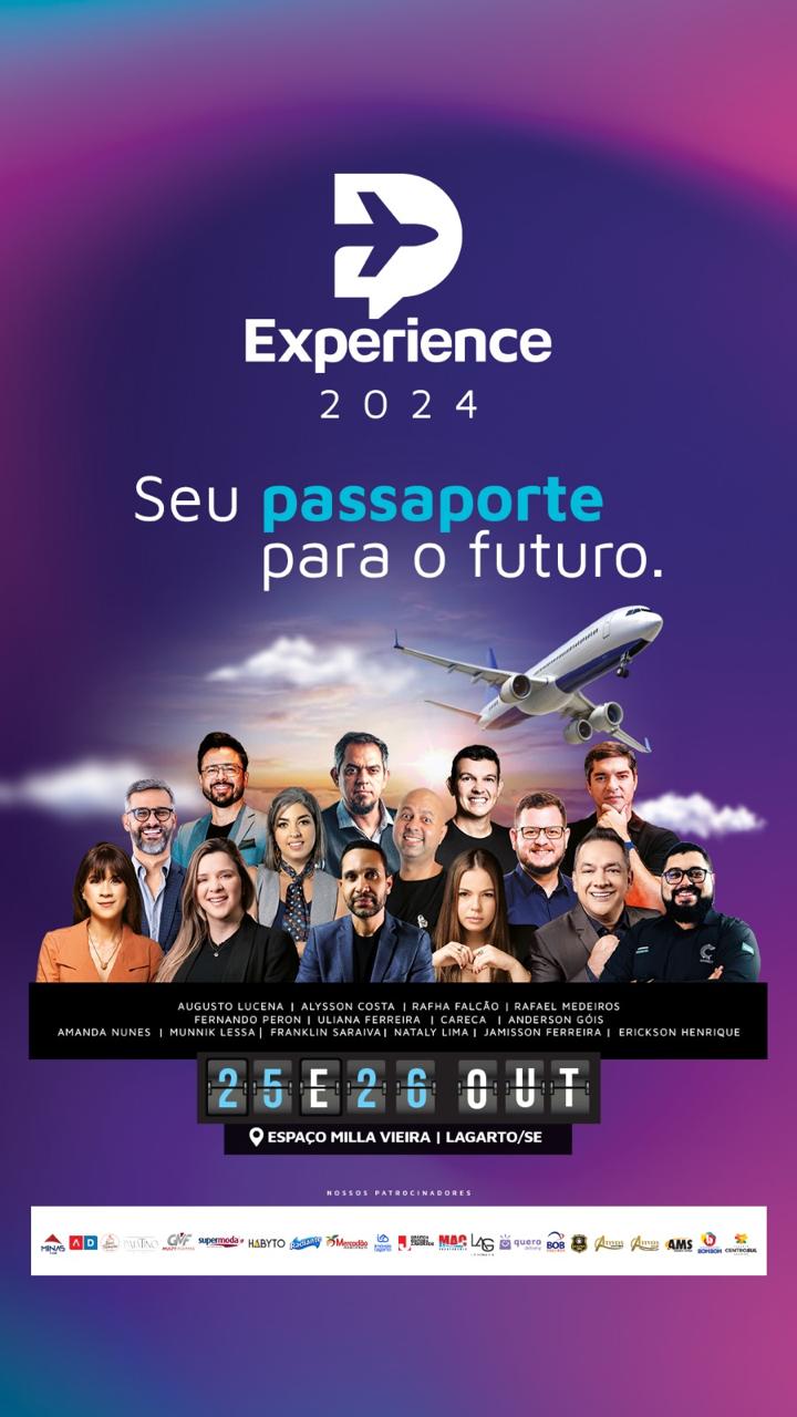 Lagarto se prepara para a 2ª Edição do Experience, o maior evento de empreendedorismo de Sergipe