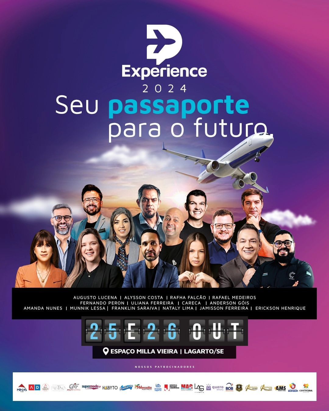 Lagarto se prepara para a 2ª Edição do Experience, o maior evento de empreendedorismo de Sergipe