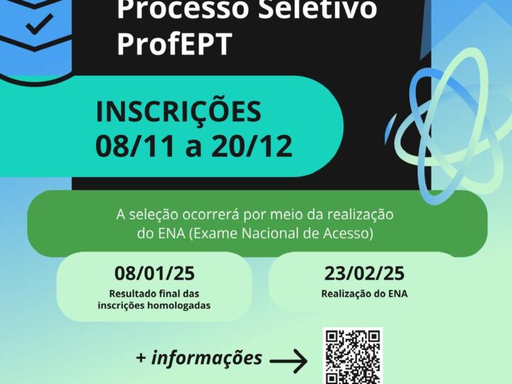 IFS oferta 22 vagas para Mestrado Profissional em Educação Profissional e Tecnológica