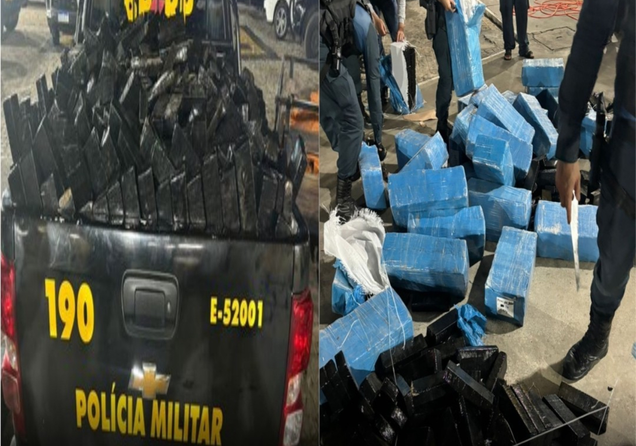 Polícia apreende carga milionária de maconha em aracaju e prende cinco suspeitos