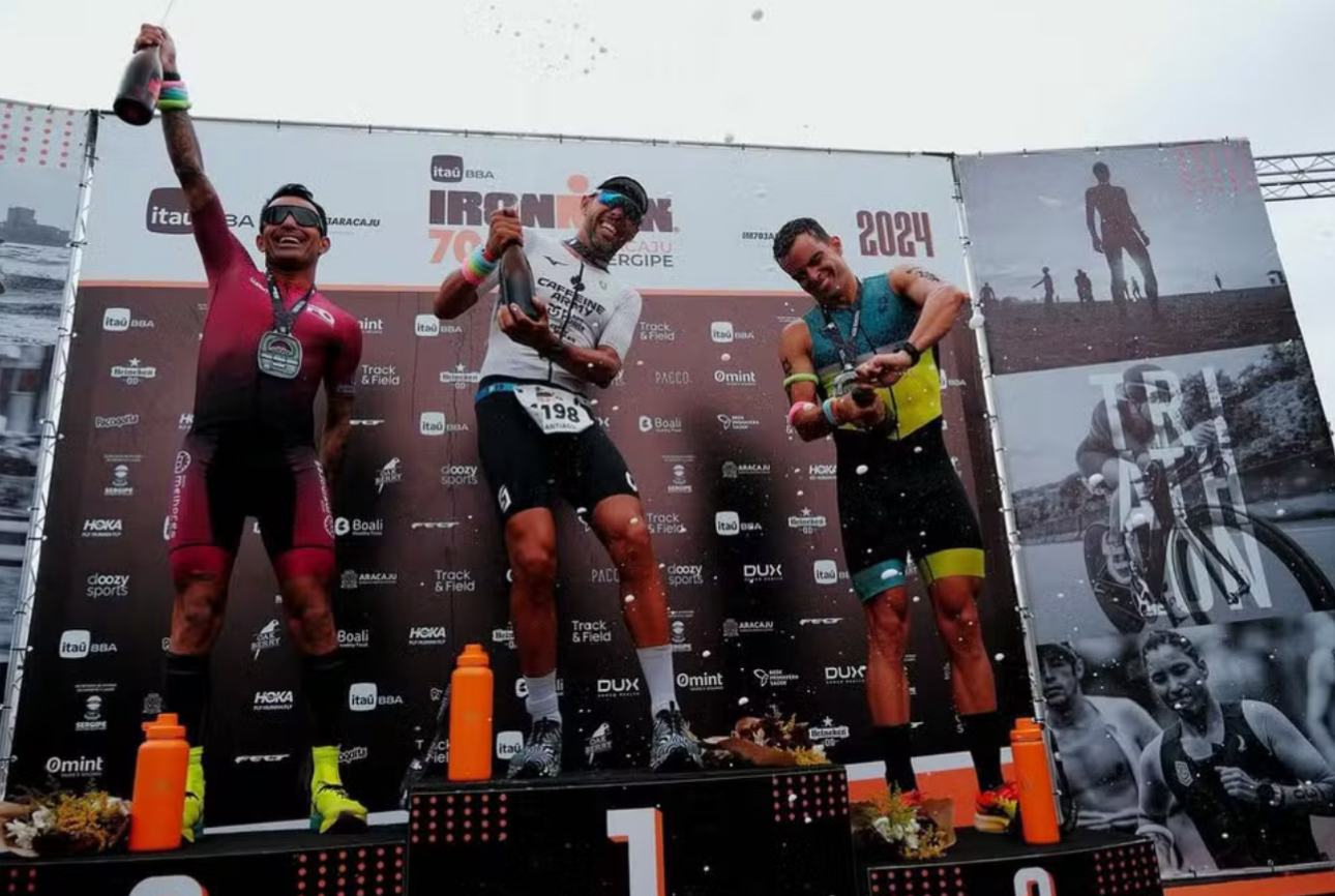 Rômulo Menezes garante bronze na primeira edição do Ironman em Aracaju