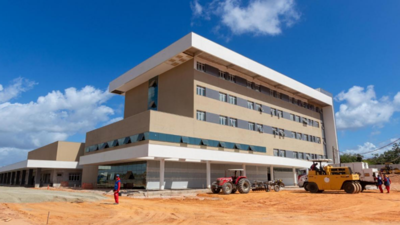 Hospital do Câncer de Sergipe alcança quase 70% de avanço nas obras