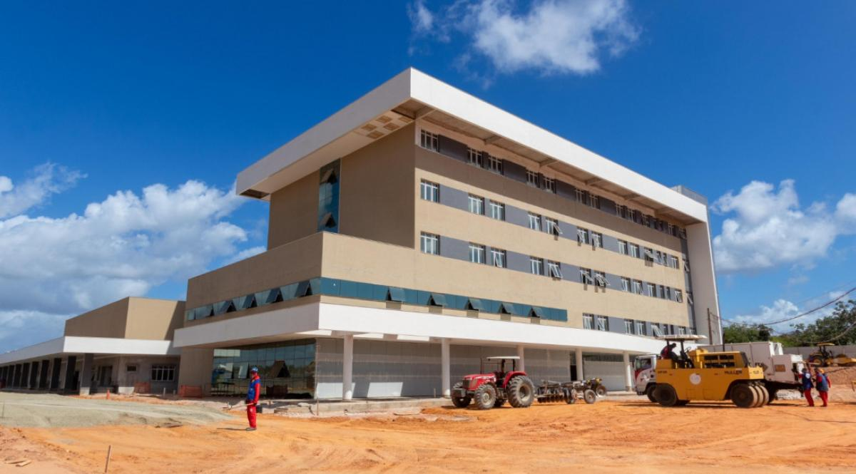 Hospital do Câncer de Sergipe alcança quase 70% de avanço nas obras