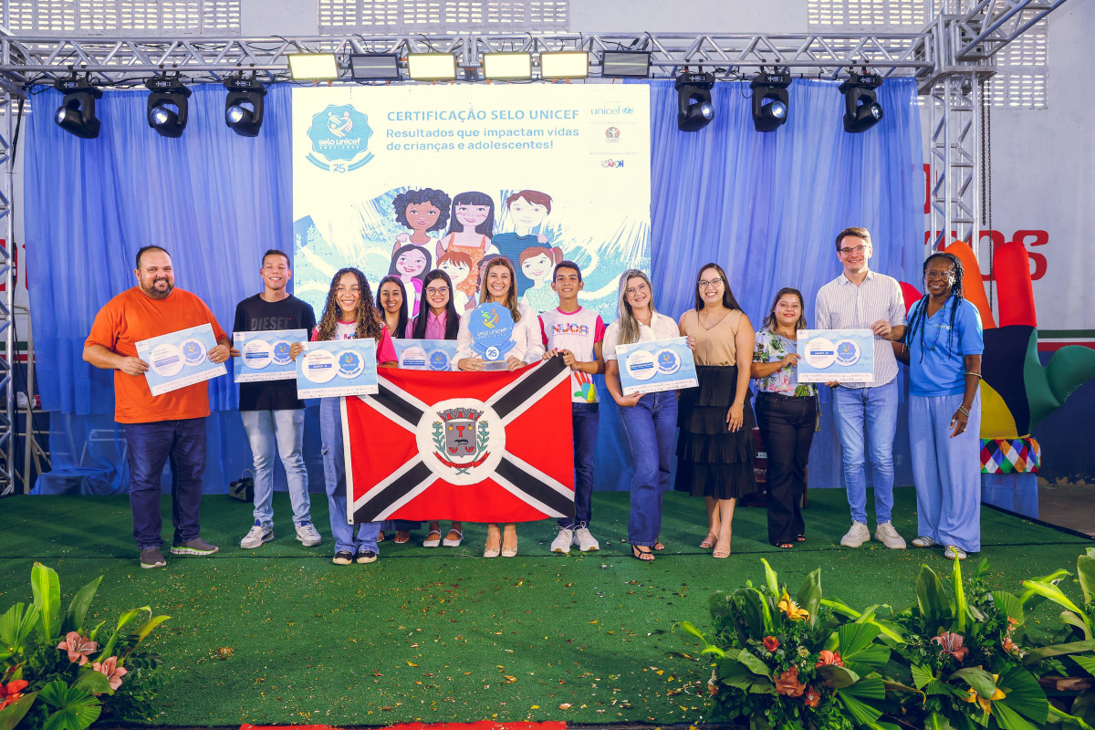 Lagarto celebra o Selo UNICEF 2021-2024 em cerimônia especial