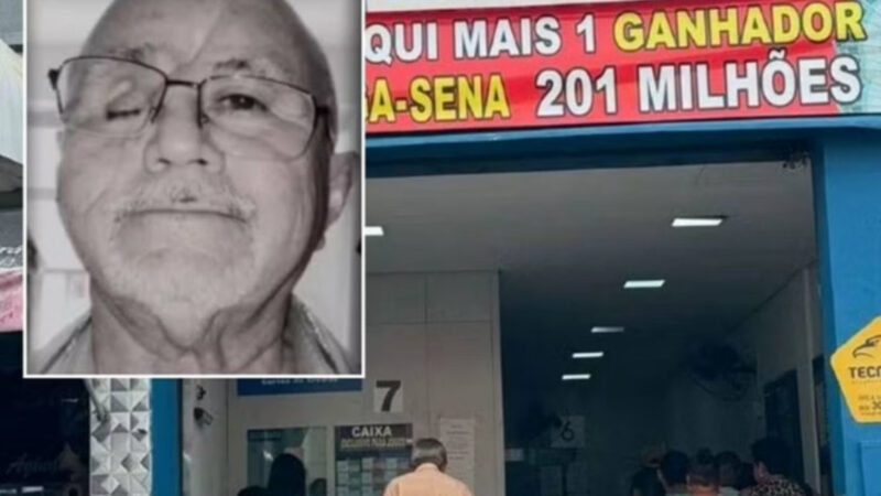 Vencedor da Mega-Sena de R$ 201 milhões morre em clínica odontológica