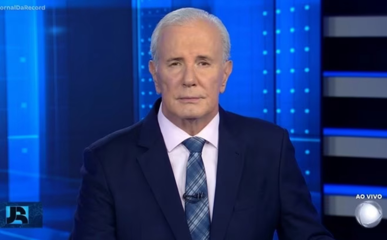 Celso Freitas deixa a Record após 20 anos como âncora do Jornal da Record