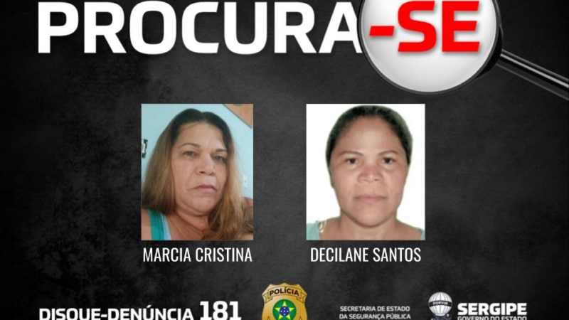 DHPP divulga imagens das investigadas como mandantes do duplo homicídio no Conjunto Jardim, em Nossa Senhora do Socorro