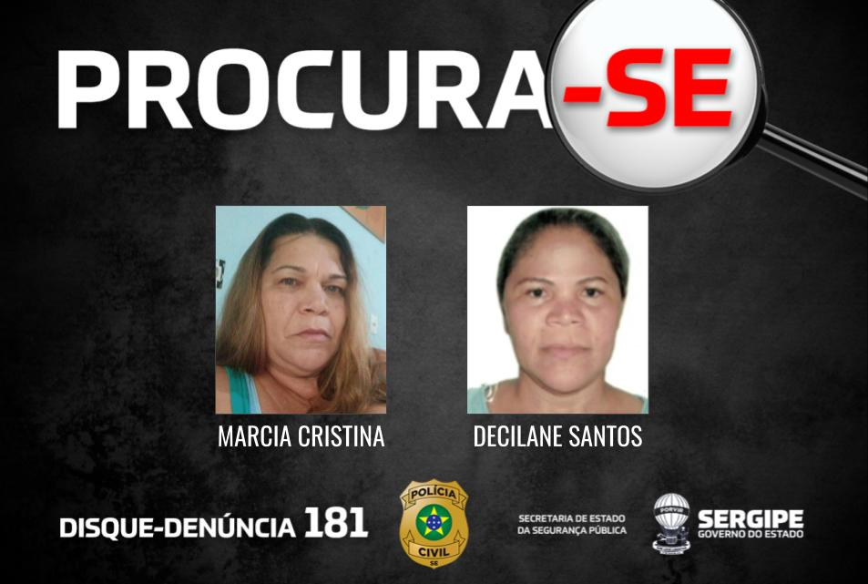 DHPP divulga imagens das investigadas como mandantes do duplo homicídio no Conjunto Jardim, em Nossa Senhora do Socorro