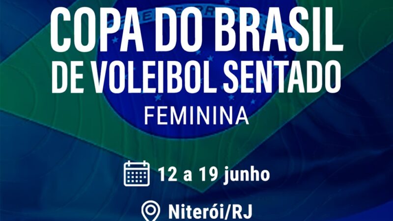 Copa do Brasil Feminina de Vôlei Sentado acontece em Niterói-RJ
