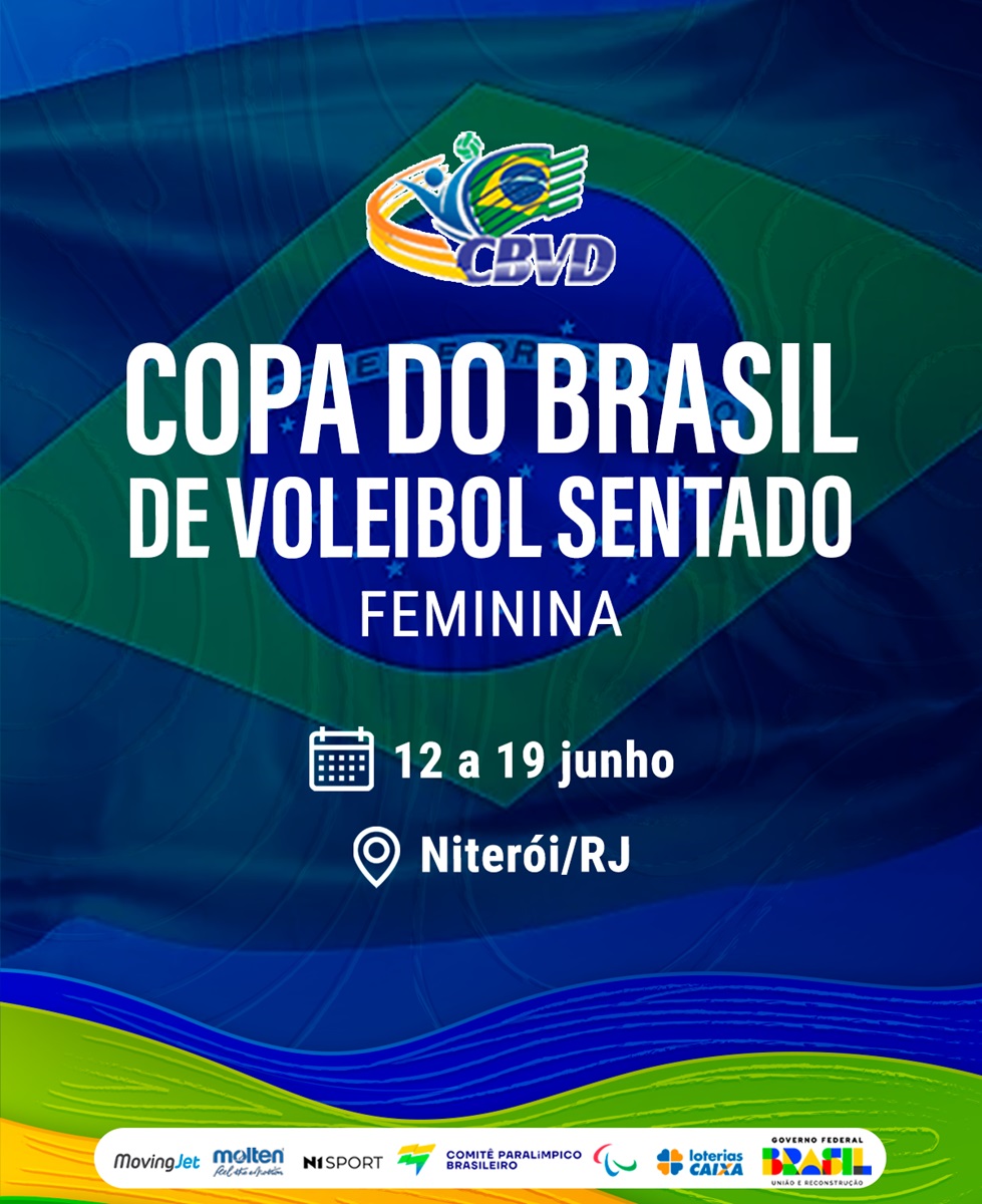 Copa do Brasil Feminina de Vôlei Sentado acontece em Niterói-RJ