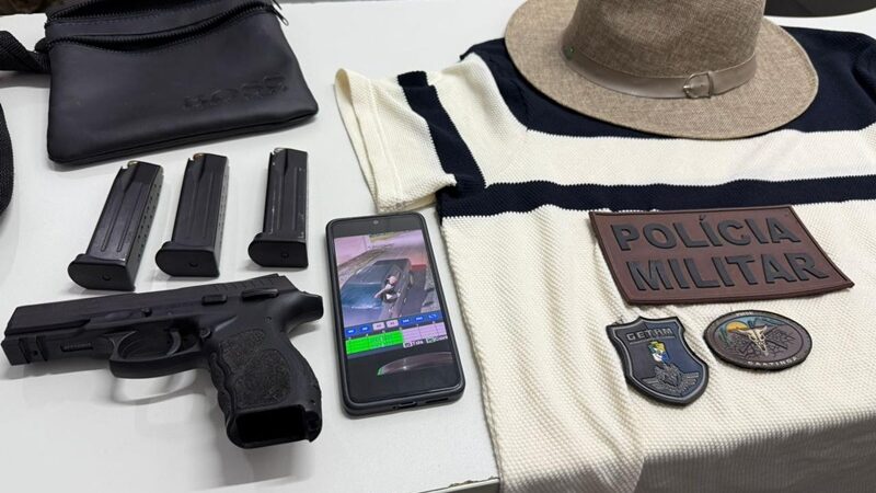 Polícia Militar prende suspeito de matar criança após discussão de trânsito no município de Areia Branca