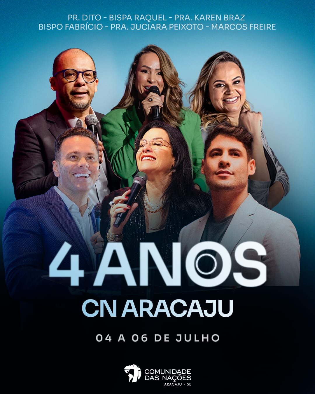Comunidade das Nações celebra quatro anos em Aracaju com programação especial e presença de líderes nacionais