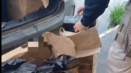 PRF prende homem que transportava 212 kg de drogas em Nossa Senhora do Socorro