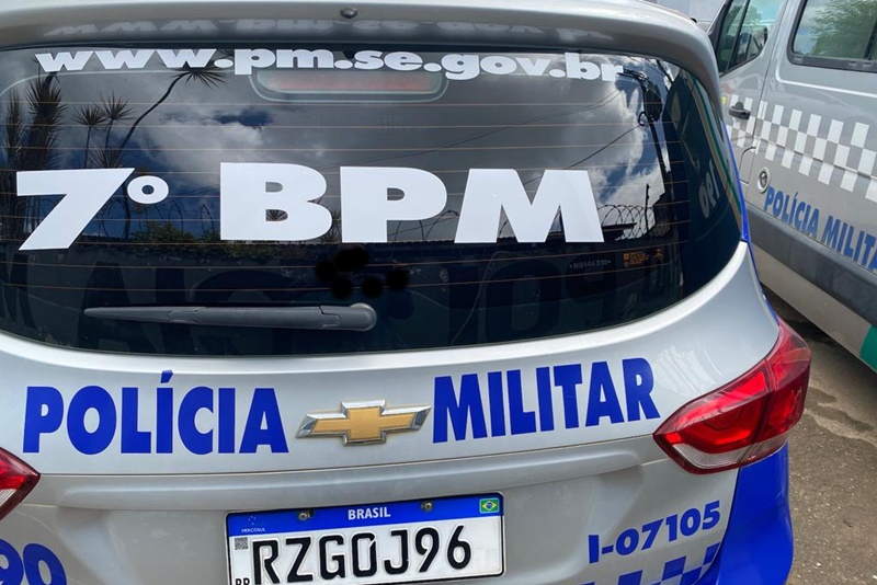 PM prende suspeito de homicídio por arma branca em Lagarto