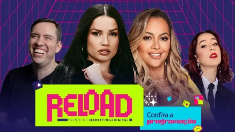 Reload 2025 terá palestra de Juliette, Camila Pudim e Camila Farani