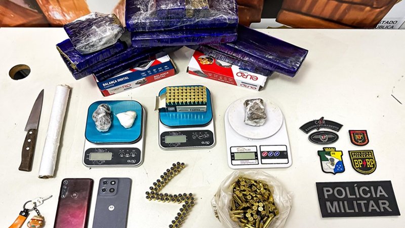 Duas mulheres são presas por tráfico de drogas e posse de munições em Aracaju
