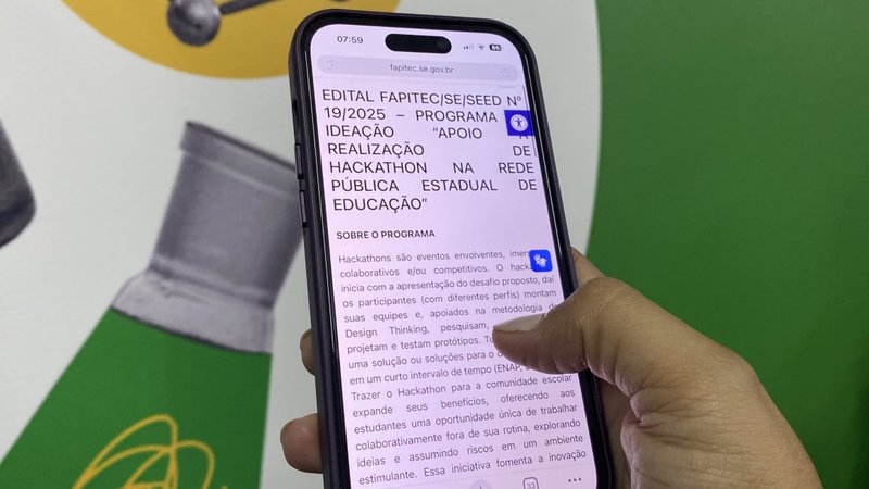Edital de apoio à realização de Hackathon na rede pública estadual de educação é lançado