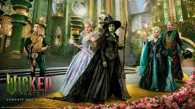 Universal Pictures lança o último trailer de “Wicked: Parte II”