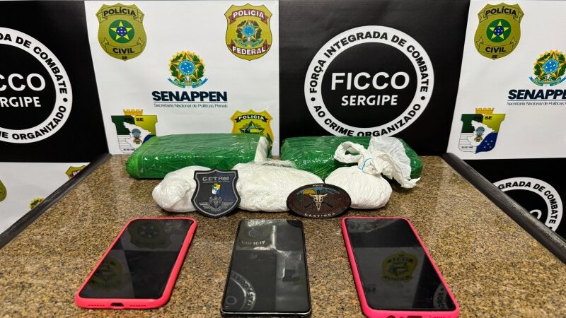 FICCO/SE prende dupla com 2,7kg de cocaína em Lagarto
