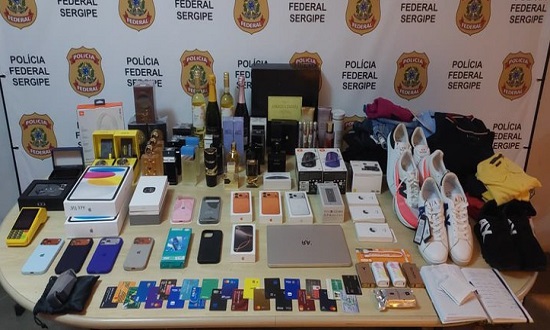 PF detém casal com produtos sem declaração de impostos no aeroporto de Aracaju