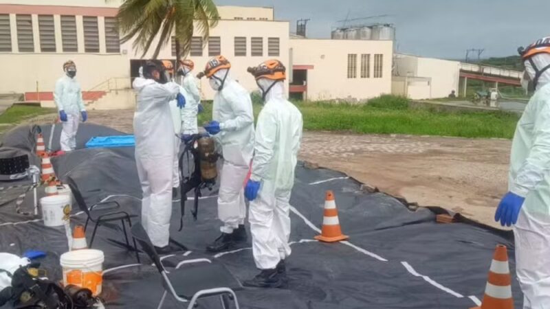 Vazamento de amônia em frigorífico de deixa oito funcionários feridos em Sergipe