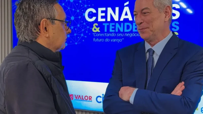 Ambos no PSDB, Eduardo Amorim e Ciro Gomes se encontram em Aracaju